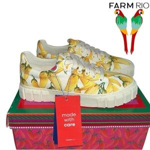 FARM Rio Pepper Print Platform Sneakers